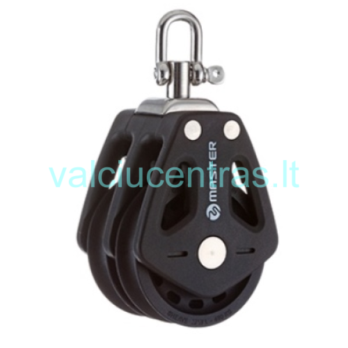 Master dvigubas pasukamas blokas su šekeliu 35mm Master dvigubas pasukamas blokas su šekeliu 35mm